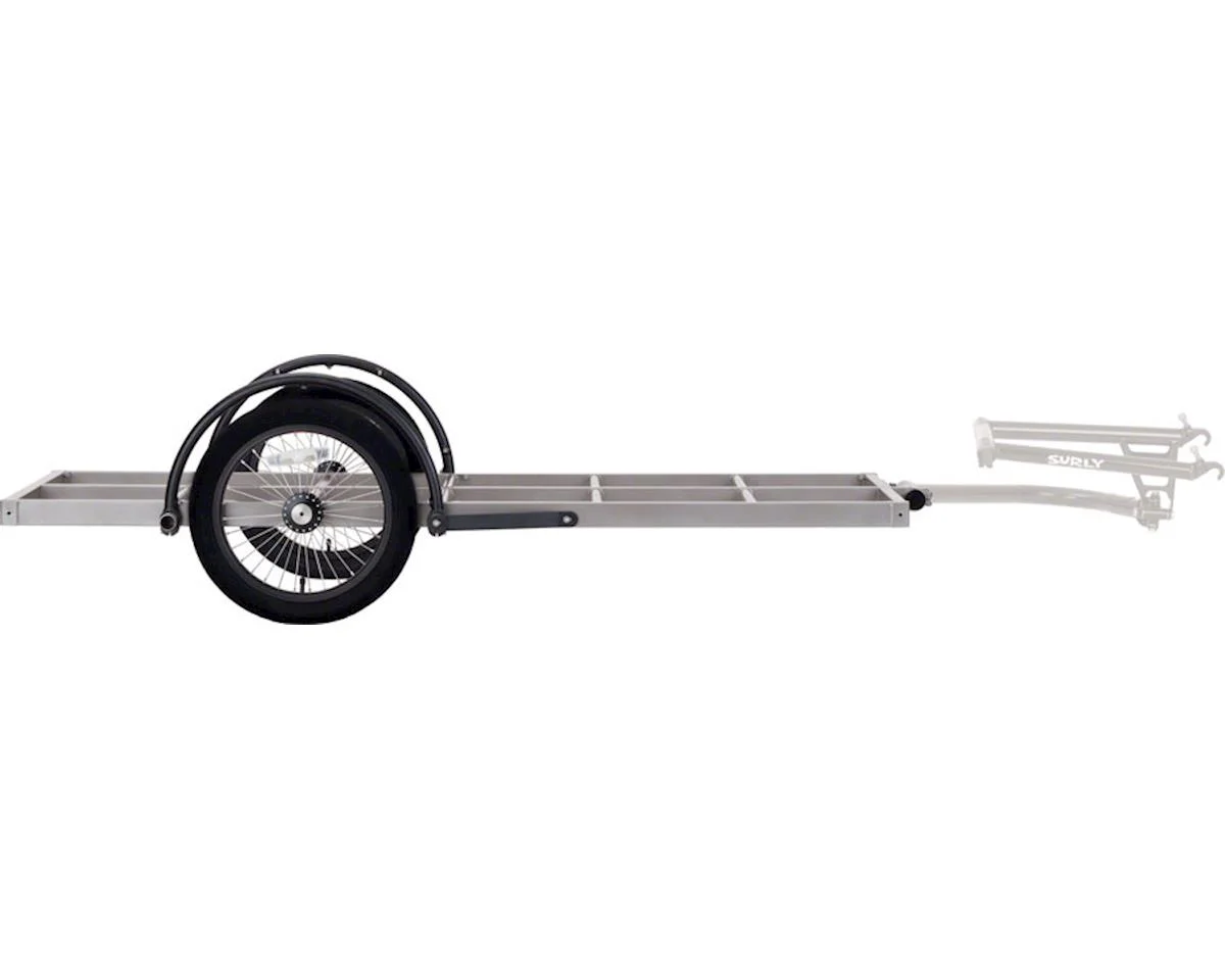 Surly Bill Trailer (Grey) (Long Bed) (16" Wheels) - view 2